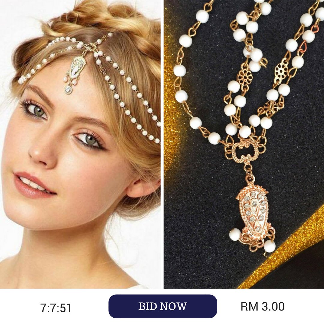RECEIVE OR SEND BOHO HEADPIECE GIFT AT THE PRICE THAT YOU WANT! Starting from RM 3
Join the fun, BID,BUY&amp;SAVE. Click snackysneaky.com