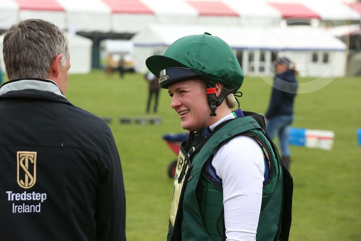 Claire Abbott &amp; Euro Prince having one of the best rounds of the day <a href="/bhorsetrials/">Badminton Horse Trials</a>. Hit Air vest definitely wasn't needed!! @TeamIRLEq