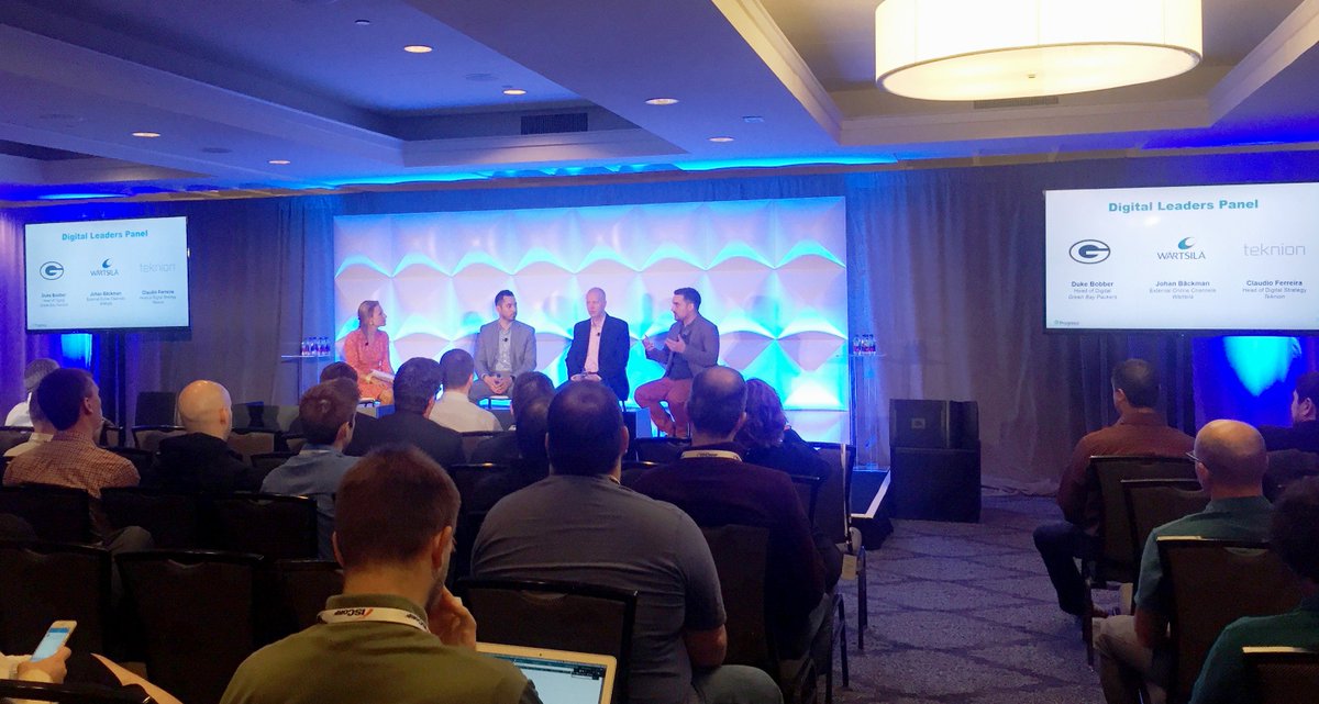 SiiliSolutions's tweet photo. Exciting panel including our customer @wartsilacorp about strategically transforming digital experiences at #sitefinitysum. #sitefinity https://t.co/h1PzgcUFdr