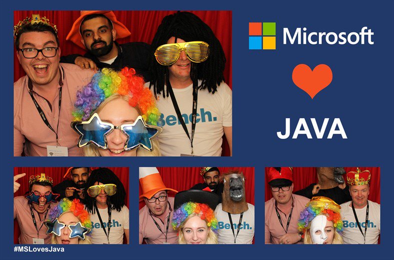 DevoxxUK's tweet photo. #MSLovesJava https://t.co/RX7TA7hqV0