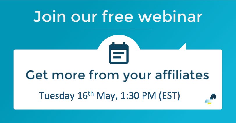 AdCurve's tweet photo. #Webinar : Optimize your affiliate network. Sign-up:  https://t.co/Zs5vYIIJoH #Marketing #business #Growthideas #AffiliateMarketing https://t.co/ECN2a1n3CC
