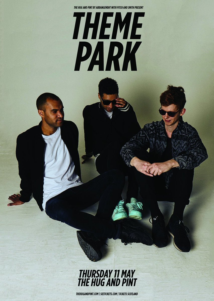 Tonight! <a href="/ThemeParkBand/">Theme Park</a> + @waltdisco_ play the venue, don't miss it! Tickets here - bit.ly/2kF9a7x