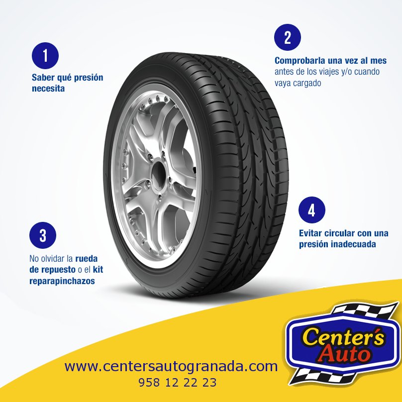 CentersAutoGR's tweet photo. Con estos consejos sobre el mantenimiento de los neumáticos harás que te duren más tiempo
#consejocentersautogranada
https://t.co/w011CjjkZu https://t.co/LSEfPwywvn