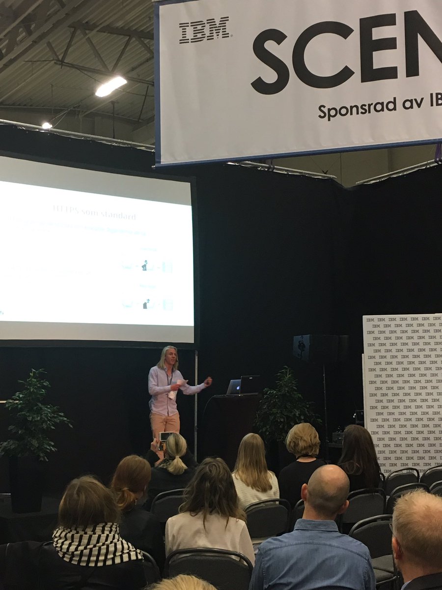 Linus Särud talar om säkerhet för din e-handel! #ecomsthlm <a href="/detectify/">Detectify</a>