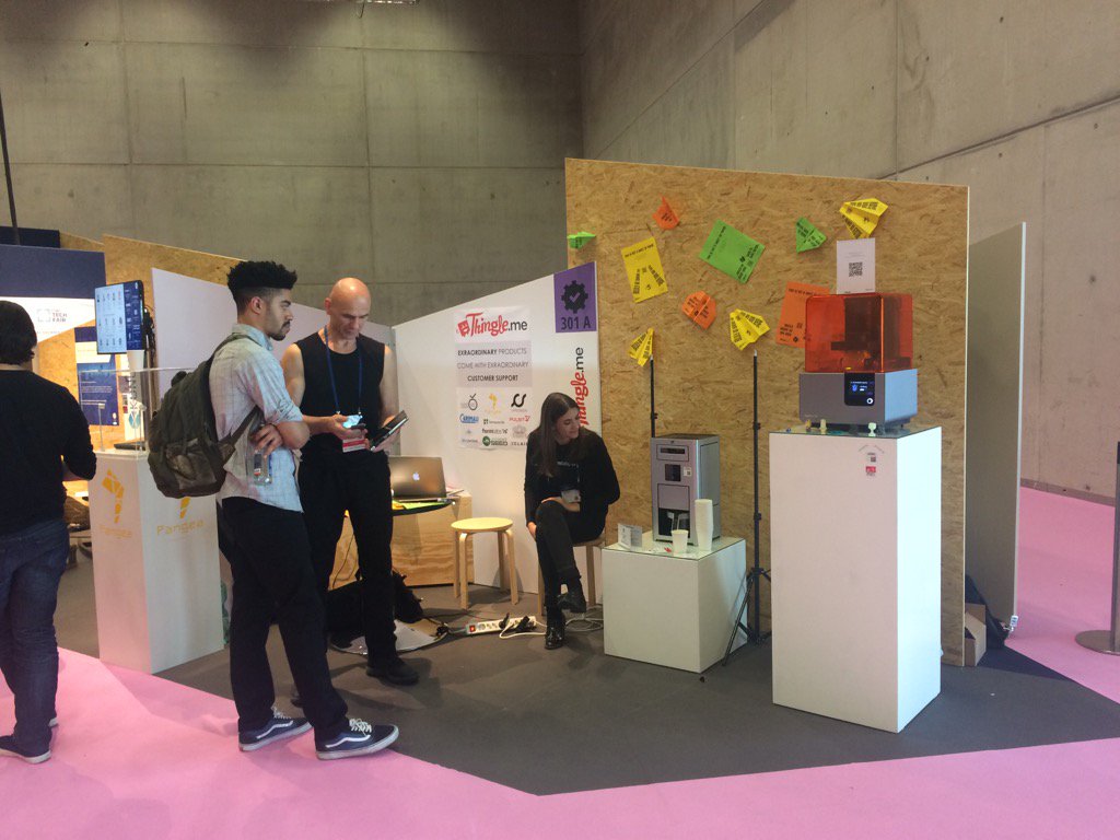 ctefahua's tweet photo. Booth ready. Thanks #cubetechfair for the support https://t.co/qgPGGl9Jso