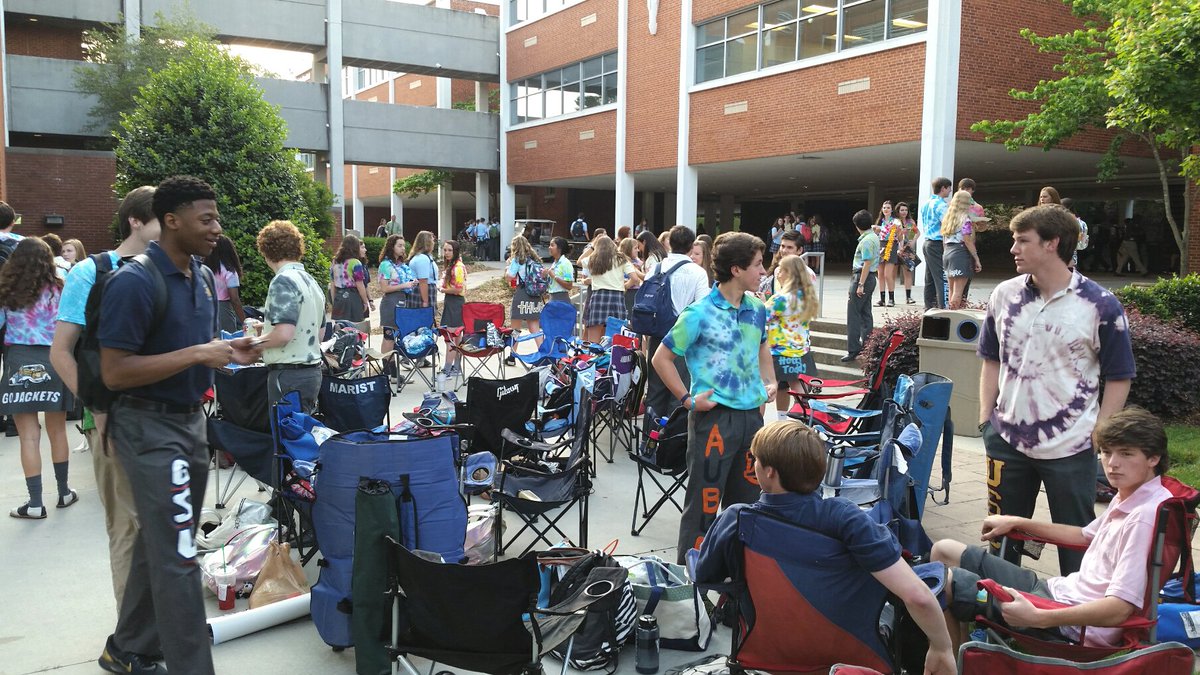 <a href="/MaristSchool/">Marist School</a> <a href="/maristfam/">Marist Fam</a> The Senior outdoor lounge is open for business.