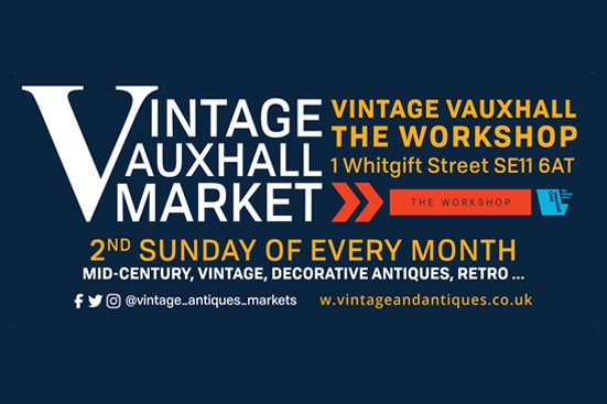 This Sunday marks another #Vintage #Vauxhall #Market from 10am-4pm at <a href="/TheWorkshopLDN/">The Workshop London</a>. Click here to find out more goo.gl/NYMDTx