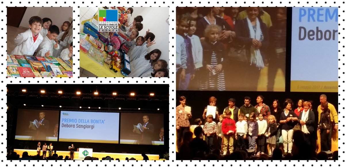 Marri_SUmilta's tweet photo. #PremioBontà Debora Sangiorgi #BCC al progetto di #solidarietà "Un mercatino per i #terremotati" delle #classiprime della #scuola #primaria. https://t.co/4TlrmmA5Sq