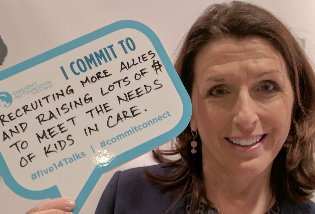CAFDN's tweet image. Passionate leader of @CAFDN Valerie McMurtry. What will you commit to? #five14Talks #commitconnect