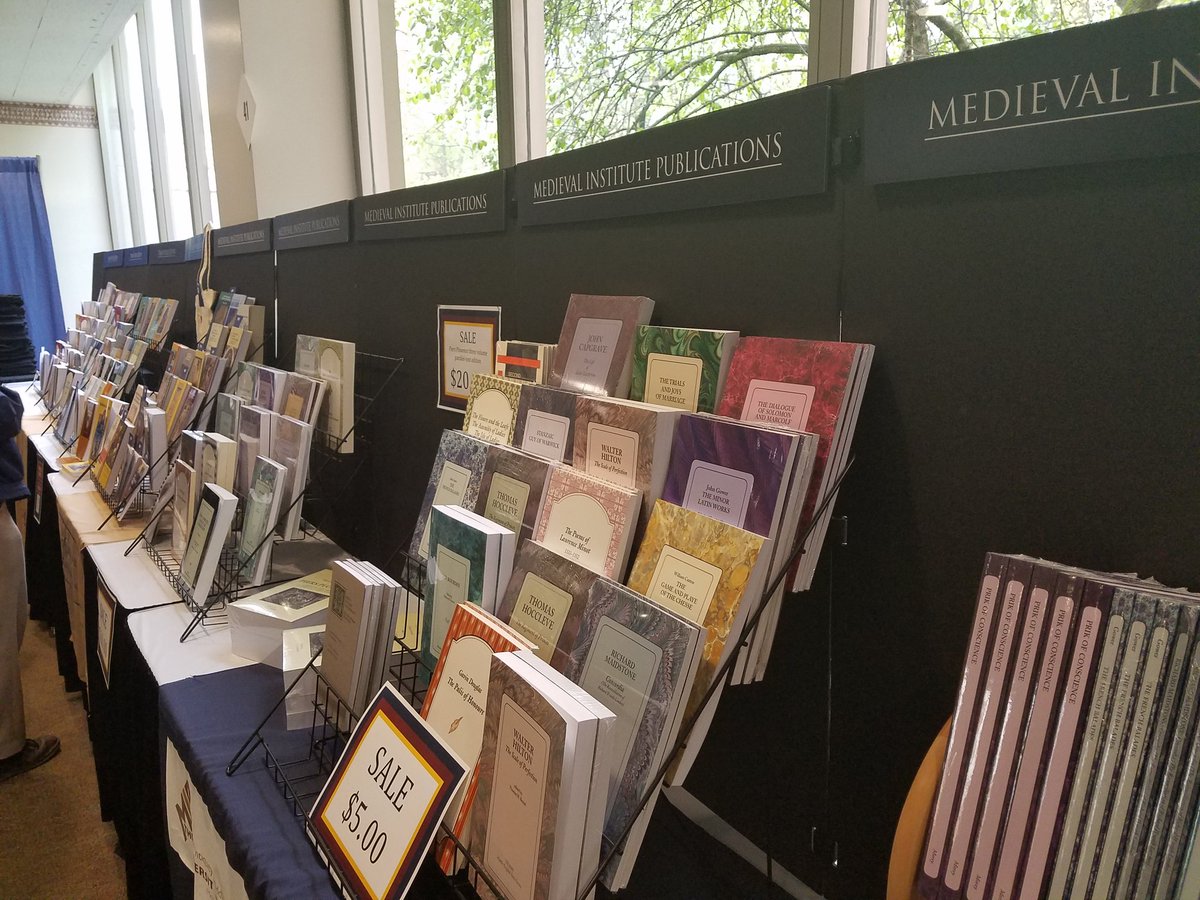 Come visit us at #kzoo17 ! Many books! Much sale! Very medieval!