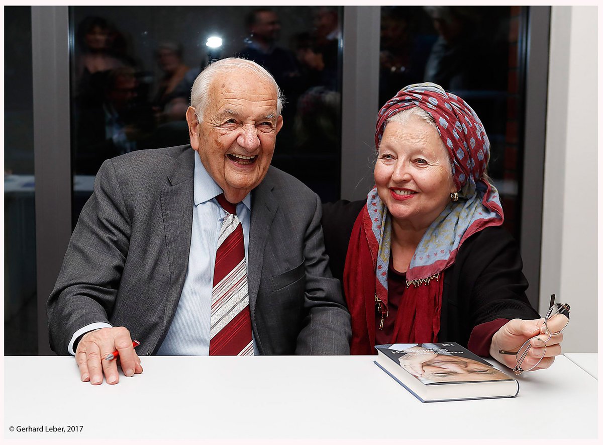 Alfred Grosser und Hanna Schygulla