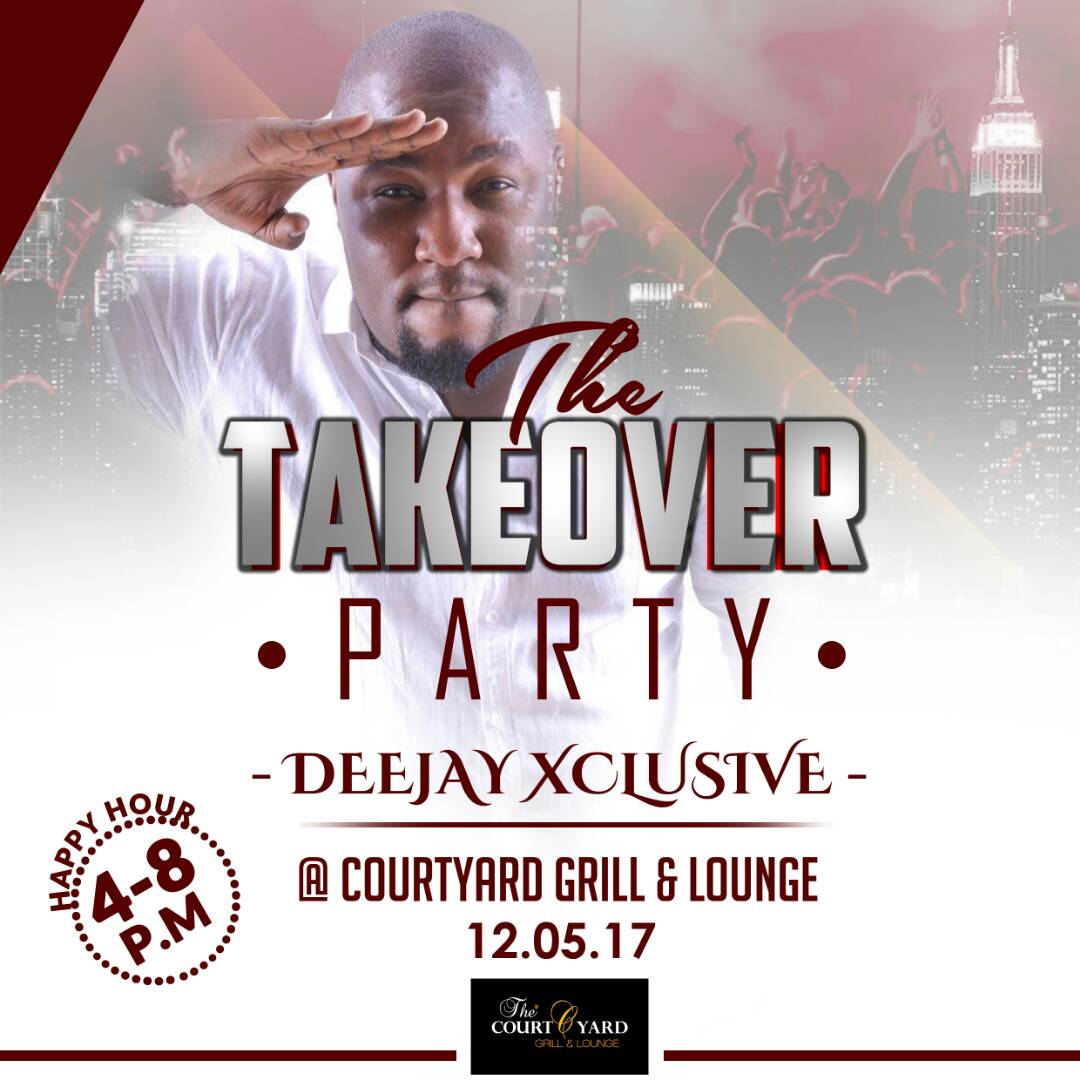 CourtyardGnL's tweet photo. @xclusivedeejay is #takingover the #CourtyardKE this #FridayNight people! For #TheTakeOverParty that's going to be MASSIVE, we say #SALUTE!! https://t.co/NvqjJ3xAeK