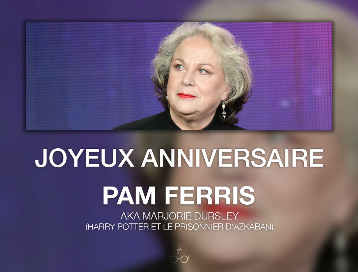 Le Pottertime Joyeux Anniversaire A Pam Ferris Aka Marjorie Dursley Hp3 Qui Fete Ses 69 Ans Harrypotter Happybirthdaypamferris T Co Lbqq7qtnlq Le Pottertime Joyeux Anniversaire A Pam Ferris Aka Marjorie Dursley Hp3 Qui Fete Ses 69 Ans Harrypotter Happybirthdaypamferris T Co Lbqq7qtnlq