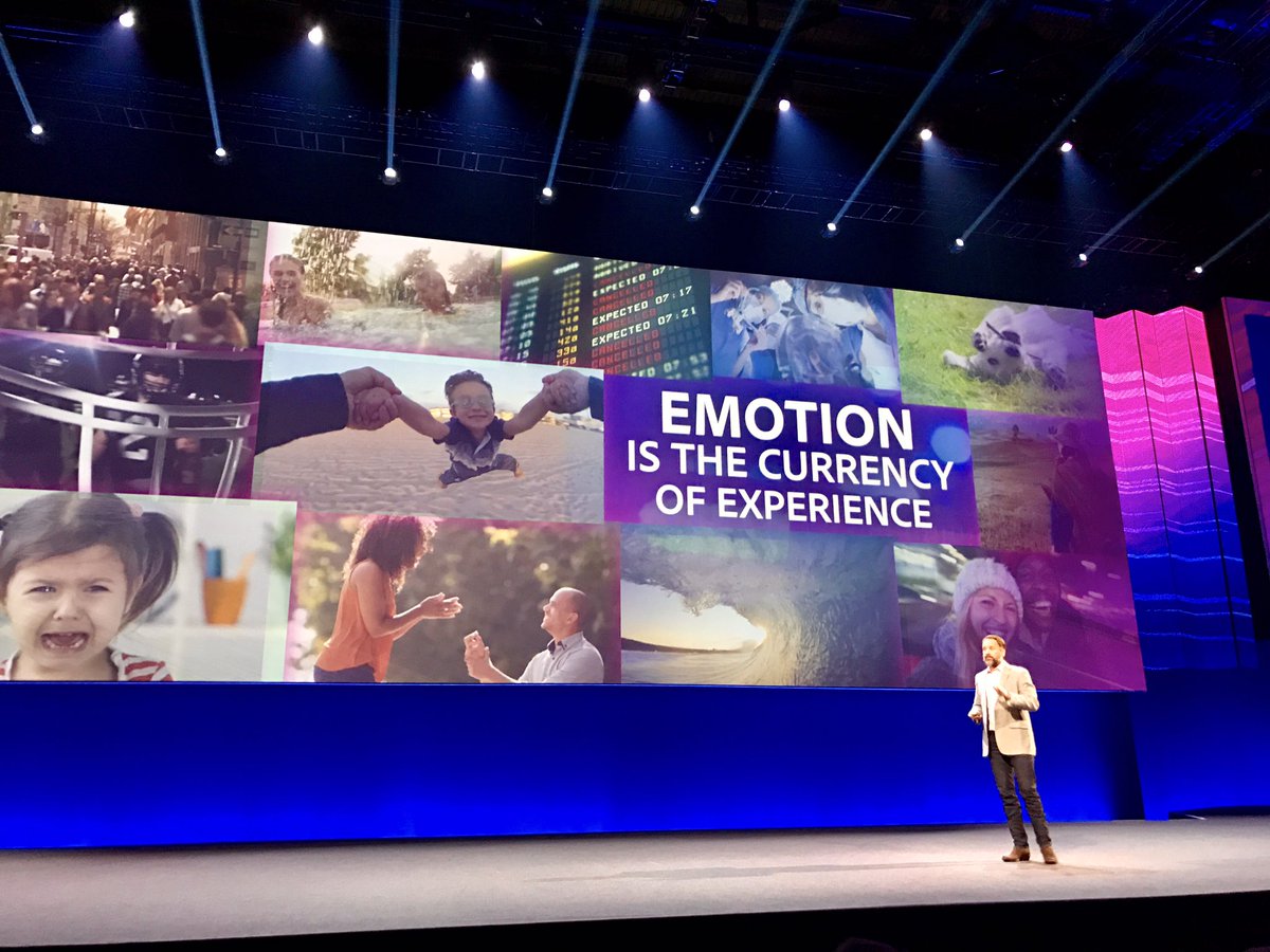 #AdobeSummit Day 2 has started. Emotions are the currency of the experience.