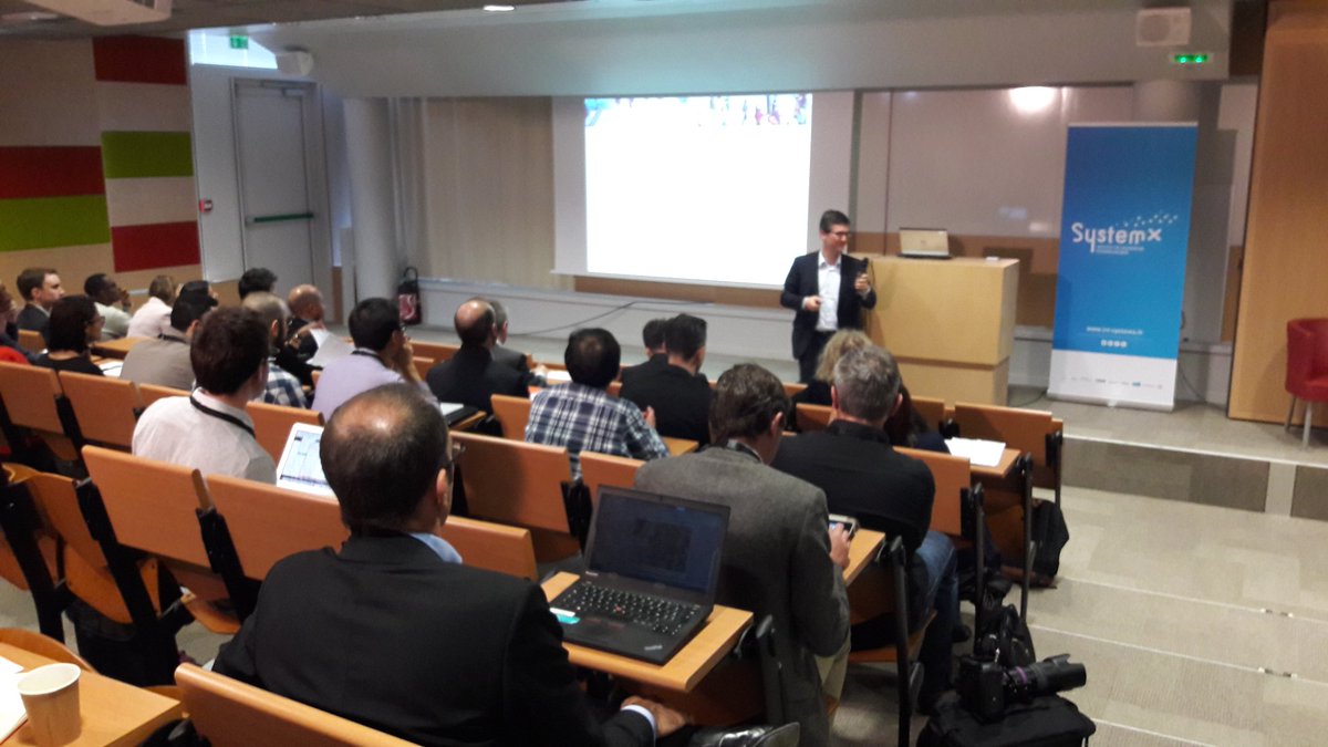 IRTSystemX's tweet photo. Le colloque des chaires @CAnthropolis et @ScPoChaireMADP à débuté. La #mobilité  urbaine est au coeur de cette journée ! https://t.co/cIDhoec5ly