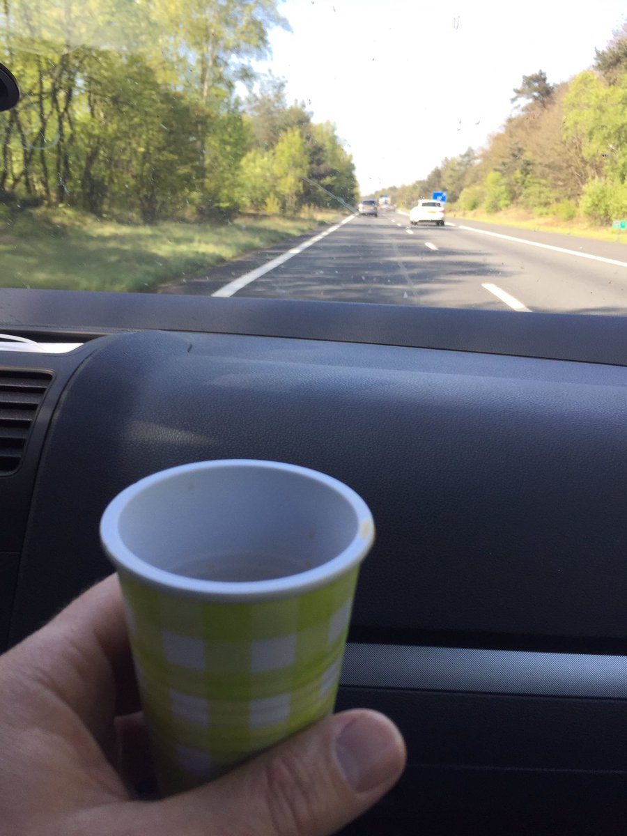 Met <a href="/marcstallinga/">Marc Stallinga</a> van <a href="/BBCDrachten/">BBC Drachten</a> <a href="/RMcD_Hoeve/">RonaldMcDonaldHoeve</a> onderweg naar <a href="/Kinderfonds/">Ronald McDonald Kinderfonds</a> in Amersfoort. #gezellig