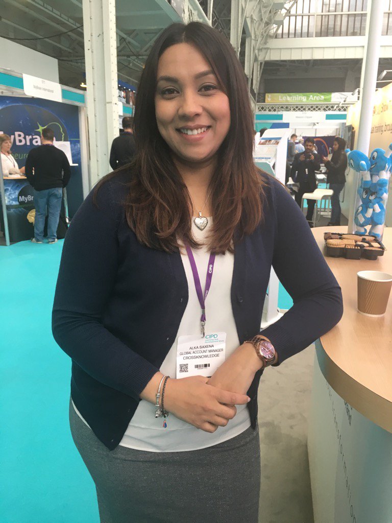 CrossKnowledge's tweet photo. Let's talk digital literacy and how to empower your people with @Alka_CK. #cipdldshow #learningarena #10:55 https://t.co/MP1KBH0Gqq