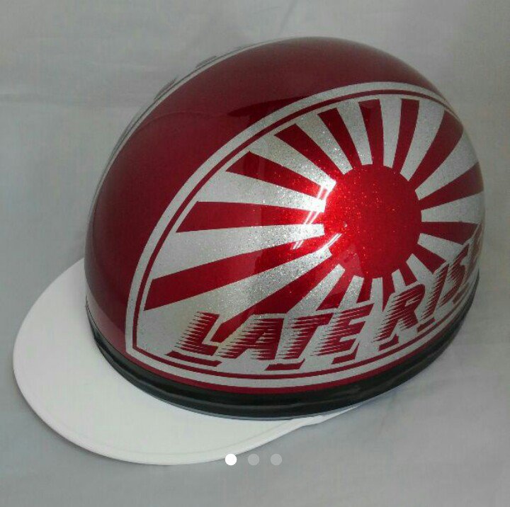 LATERISER1981's tweet photo. こんにちは！人気のコルク半の日章レッドと、新色のファイアーパターンのキャンディーブラックが入荷しました◎
今回各５個のみの入荷��す！
今回の生産より三ボタンになりましたよ！
お問い合わせはお気軽に～
メルカリにも出品してま～す！
レイトライザーで検索してみてくださいね！ https://t.co/uoofSrEnhr