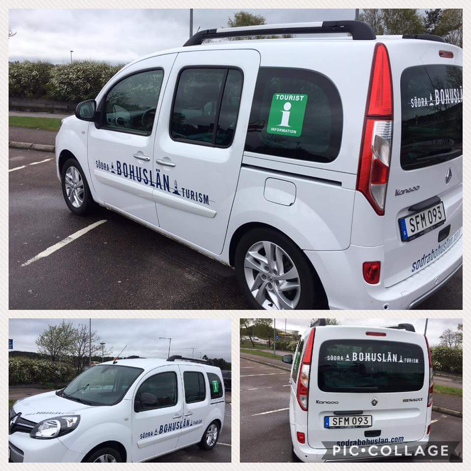 Vår nya Turistinformation! Den kommer att finnas där det händer i sommar. Håll koll på Facebook för turnéplan 😀 #södrabohuslän