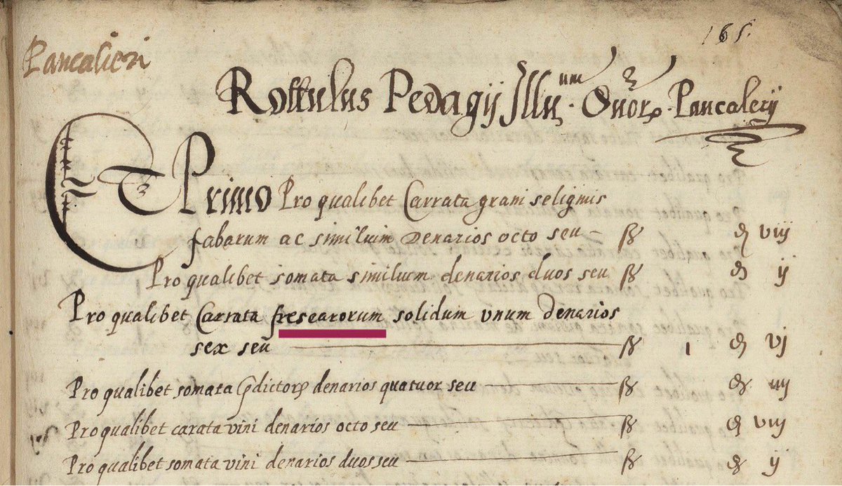 La bolla doganale del 1517 che testimonia il commercio del Freisa. Infatti nel 2017 sono 500 anni che questo vitigno vive 🍷🍷🍷#freisa500
