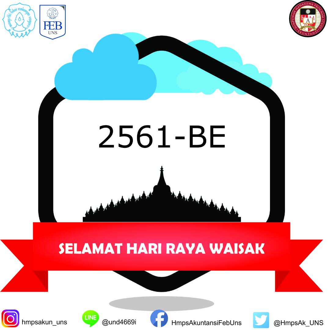 [SELAMAT HARI TRISUCI WAISAK 2017]

"Sabbe Satta Bhavantu Sukithatta"
Semoga semua makhluk berbahagia 🤗
😊😊