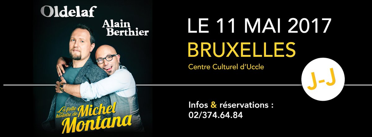 CorniaudAndCo's tweet photo. J-J pour le spectacle de Oldelaf &amp; Alain Berthier au Centre Culturel d'Uccle ! #BRUXELLES 😀 https://t.co/CmgW7uTv9e