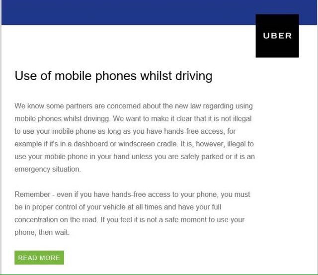 lennythepen's tweet photo. @Uber misinforming their employees and coercing drivers to break the law.
What do the @metpoliceuk and @TfLTPH have to say about this? https://t.co/rf0cJvqGTH