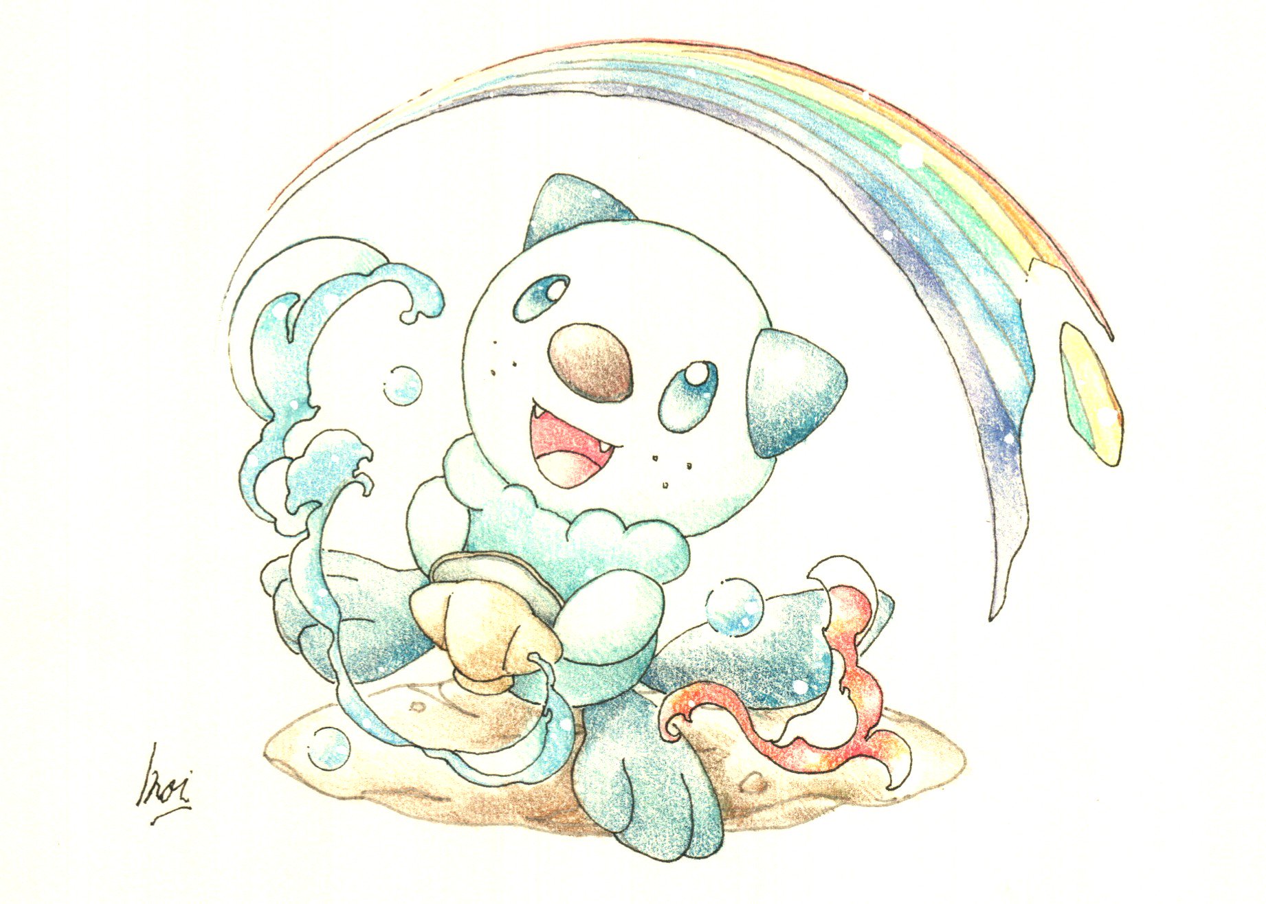 旧 Inori 今日のポケモン図鑑 ｎｏ ４８７ ミジュマルの みずのちかい T Co 8ygu2zdqcz Twitter