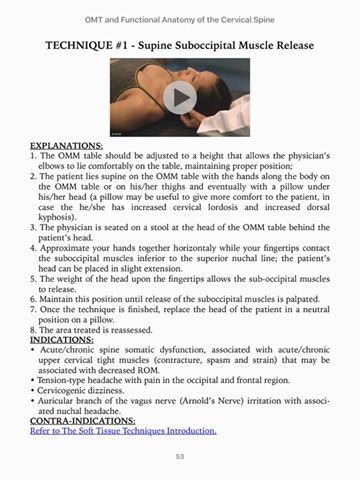 osteopathyDO's tweet photo. Screenshots of #osteopathic techniques from our ebook "OMT and Functional Anatomy of the Cervical Spine: An International Approach" https://t.co/4f8zMDEFvn