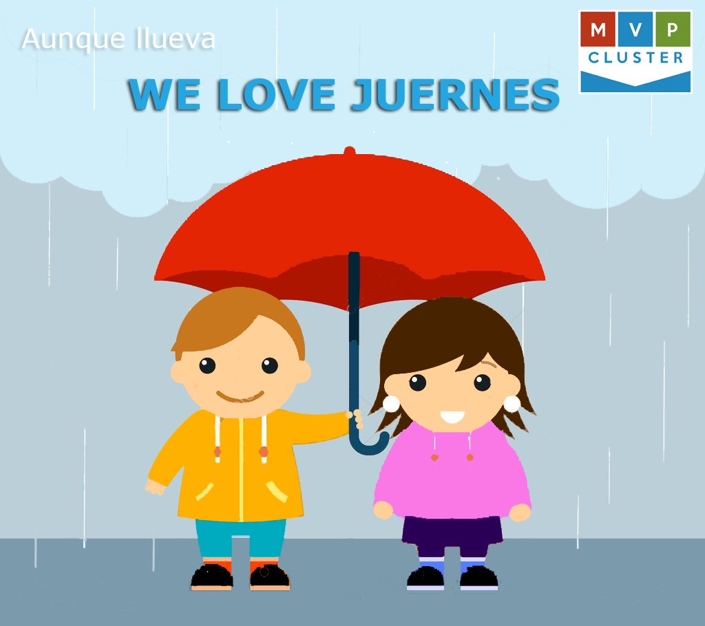 mvpcluster's tweet photo. En MVP Cluster we love Juernes ¡Que tengáis un feliz día! #felizjueves #AndaYaEsJuernes #mvpcluster https://t.co/jtgbu9rlK6 https://t.co/KcKusHHXzI