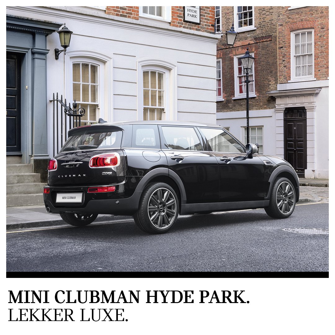 De nieuwe MINI Clubman Hyde Park bevat zoveel luxe, dat je niet uitgekeken raakt. bit.ly/2qWjrQ1