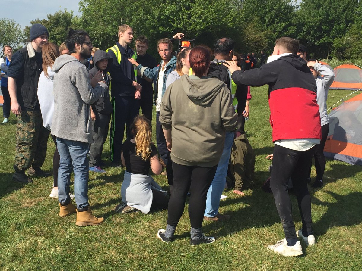 DrAlisonsTweets's tweet photo. Day 3 of @portsmouthuni's 5th annual #SimEx2017 simulating civil unrest and gang activity at a refugee camp https://t.co/Ug76qpBxlC