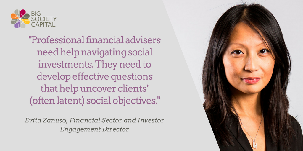 BetterSocCap's tweet photo. "Financial advisers need help navigating social investments" - @ezanuso1 on our support of @Worthstone's #ACTraining https://t.co/fkyNqOcmWF https://t.co/eiMrjRzK8u