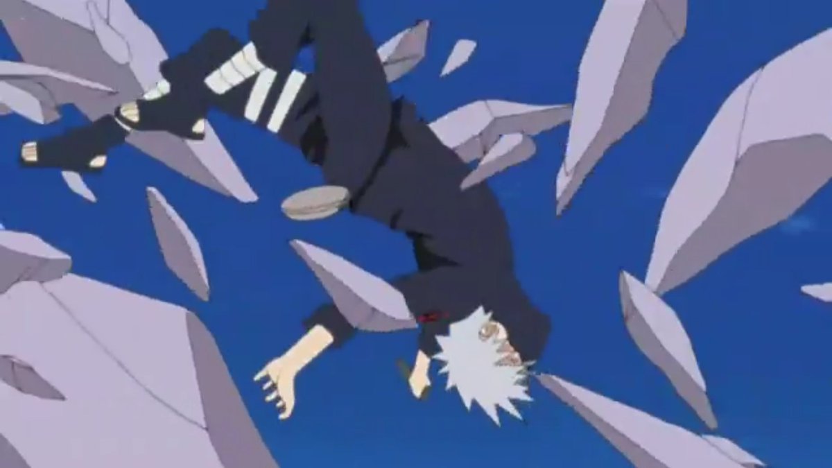 Twitter पर 夜陽 やび 雑多 突然やけんど 勝手に自分の好きなカカシ先生の戦闘シーン 角都 飛段編 を並べる その一 華麗なる避け方