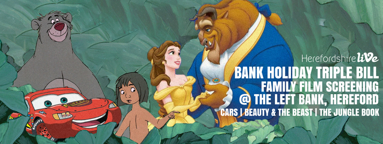 HfdshireLive's tweet photo. BANK HOLIDAY TRIPLE BILL. Get your classic Disney on + help raise money for @LPTrustUK https://t.co/xR03KfxSak https://t.co/DypzsoPgCn