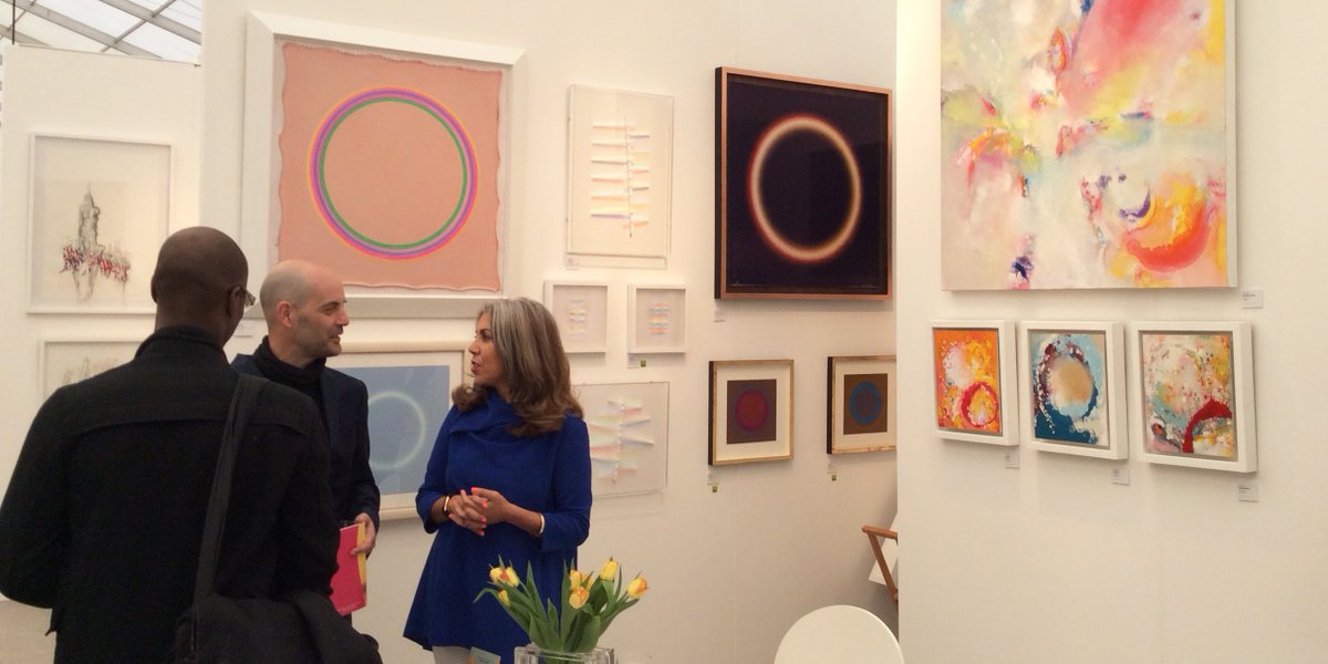 #AffordableArtFair Hampstead is now open! I'll be at the fair all day tomorrow, come &amp; say Hi if you're visiting. Stand F3 <a href="/iaysha_ART/">Iaysha Salih - Artist</a>