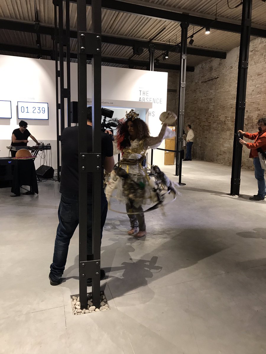 absenceofpaths's tweet photo. Amazing performance by Ghalia Benali with HEARD Live this morning #AbsenceOfPaths #TunisianPavilion https://t.co/v79h4k9z9O