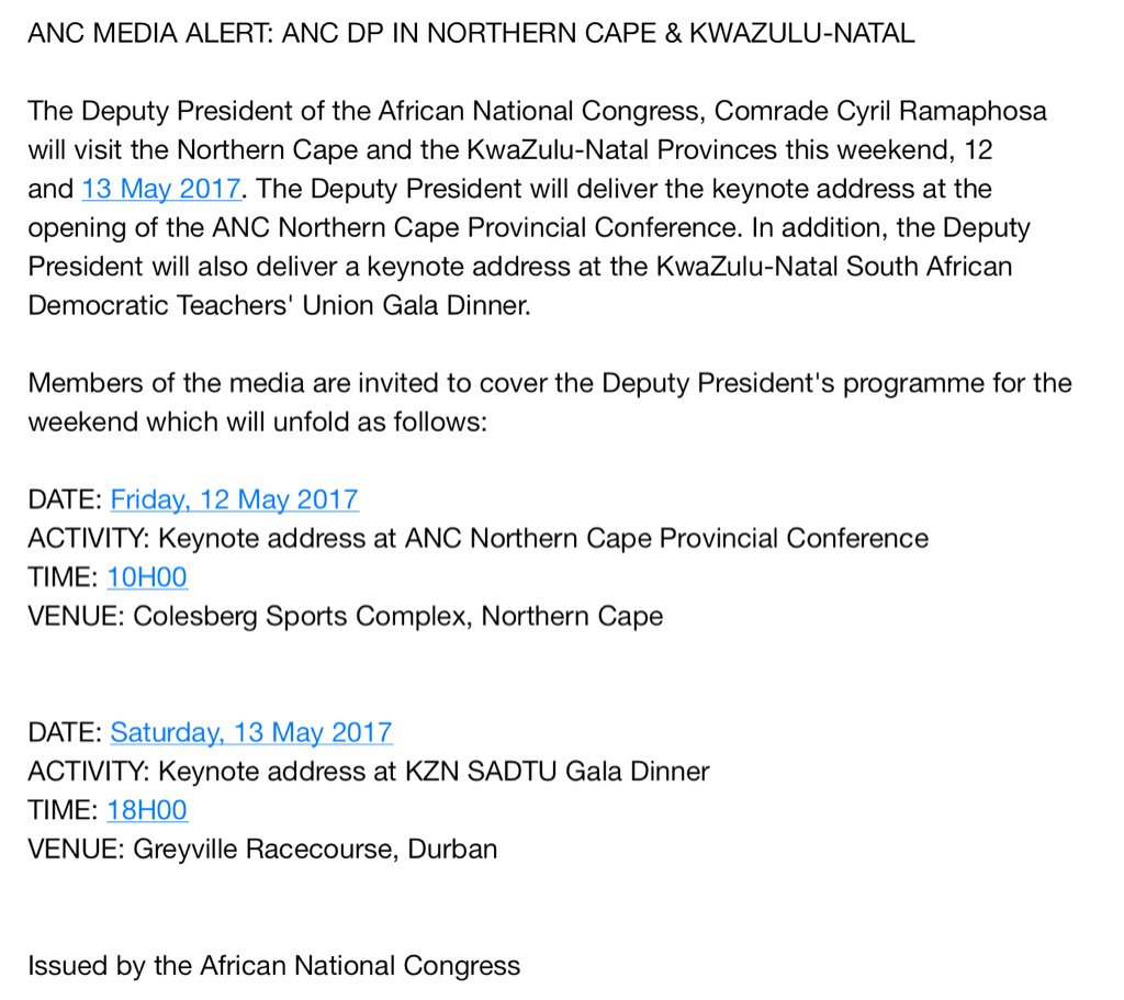 MYANC's tweet photo. #ANCDPRamaphosa IN NORTHERN CAPE & KWAZULU-NATAL #ANCinTheStreets https://t.co/MyjfdnzdP2