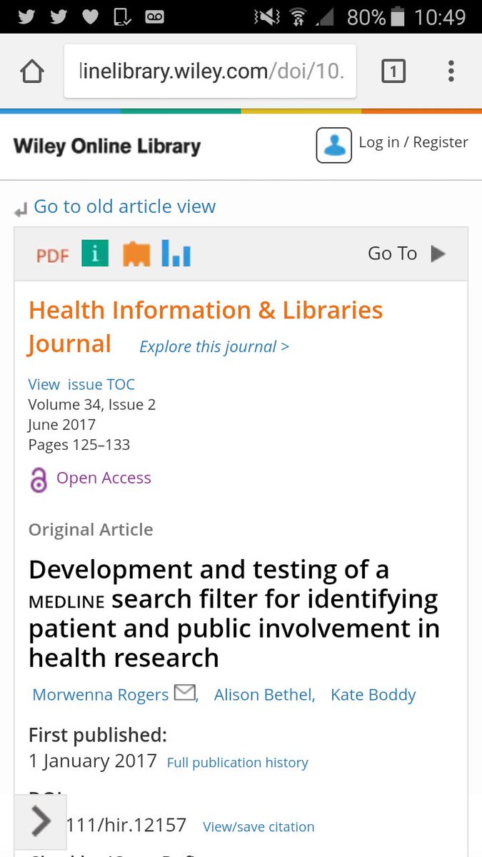 UEMS_IS's tweet image. New issue of @HILJnl with #openaccess  paper from @Morwenna73 @AlisonBethel @kateboddyPPI #ppi #searchfilter #worktogether @PenCLAHRC_PPI