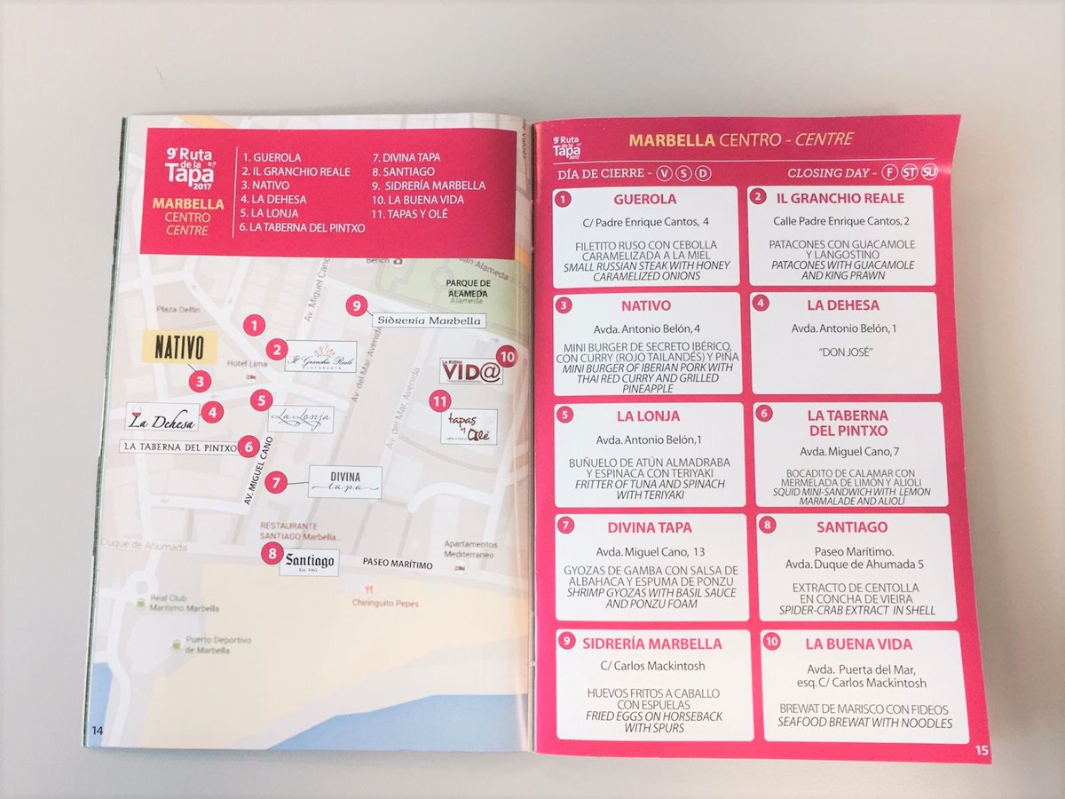 Ruta Tapa Marbella tweet media