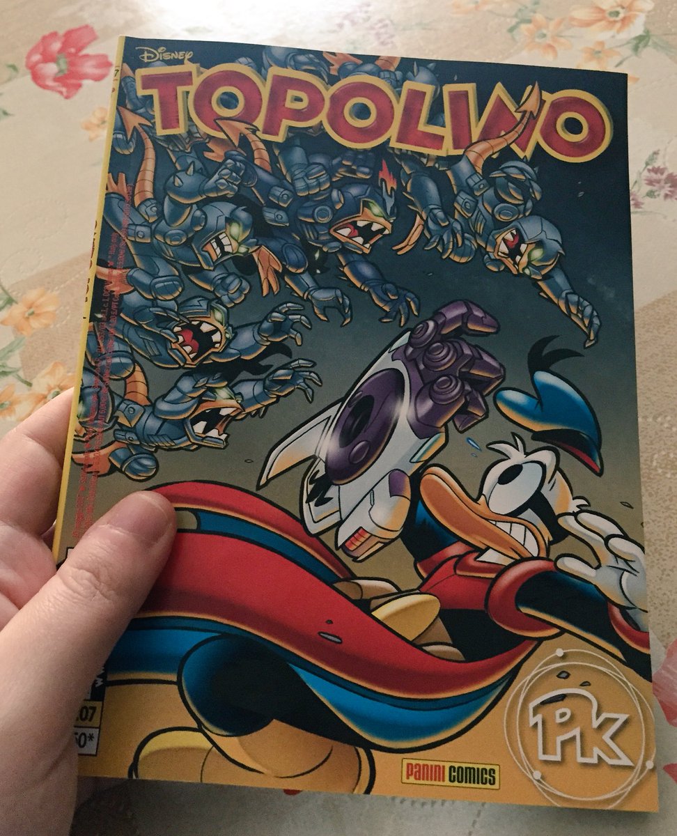 E con questa figata di copertina direi ke è ora di leggere il 3º puntatone di <a href="/PIKAPPAOfficial/">Pikappa Official</a> 😍😍 <a href="/TopolinoIT/">Topolino Magazine</a>