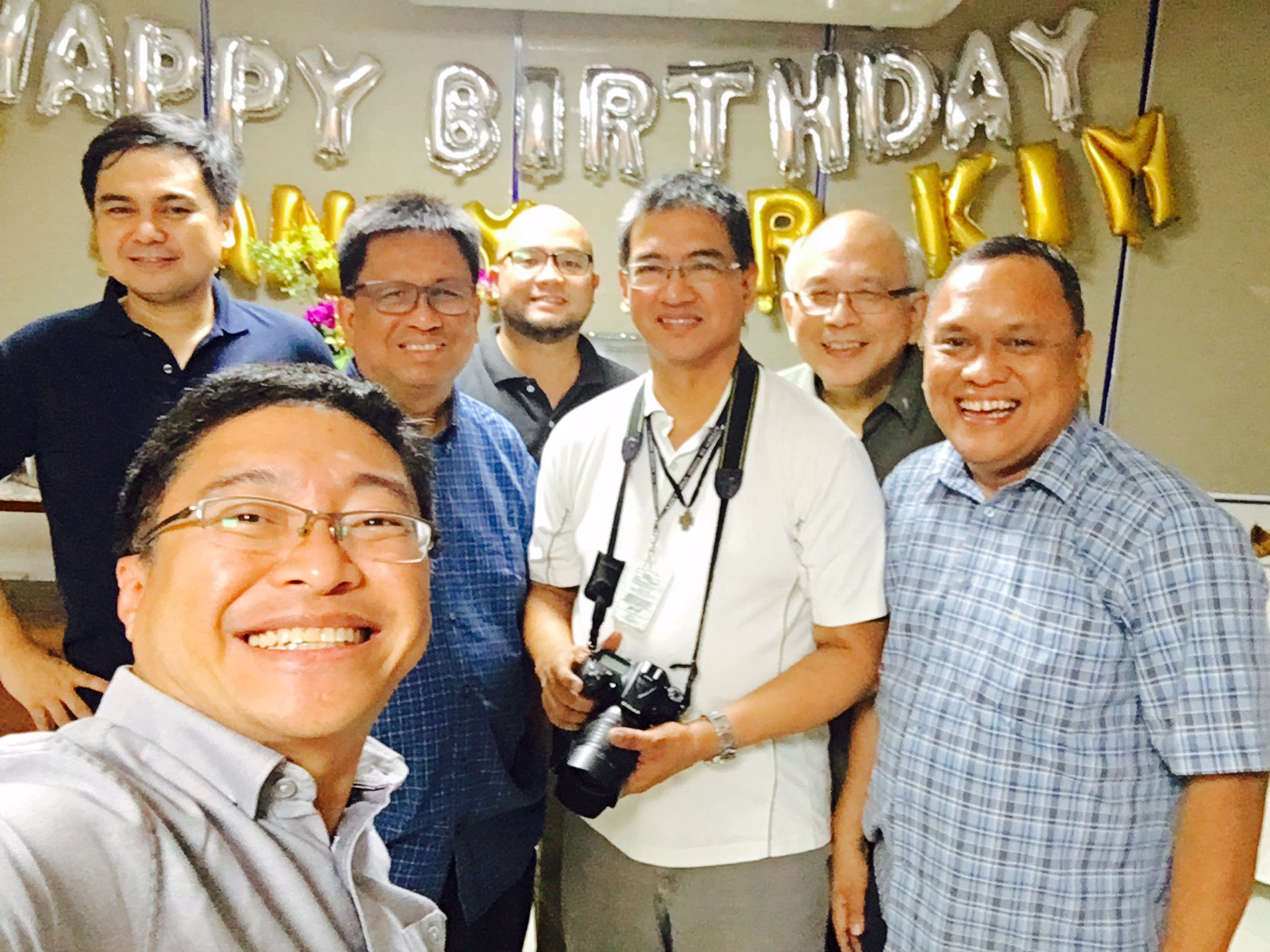 Happy birthday Frs. Manny Perez SJ and Kim Lachica SJ. I super love our Davao community! Ang saya saya!      