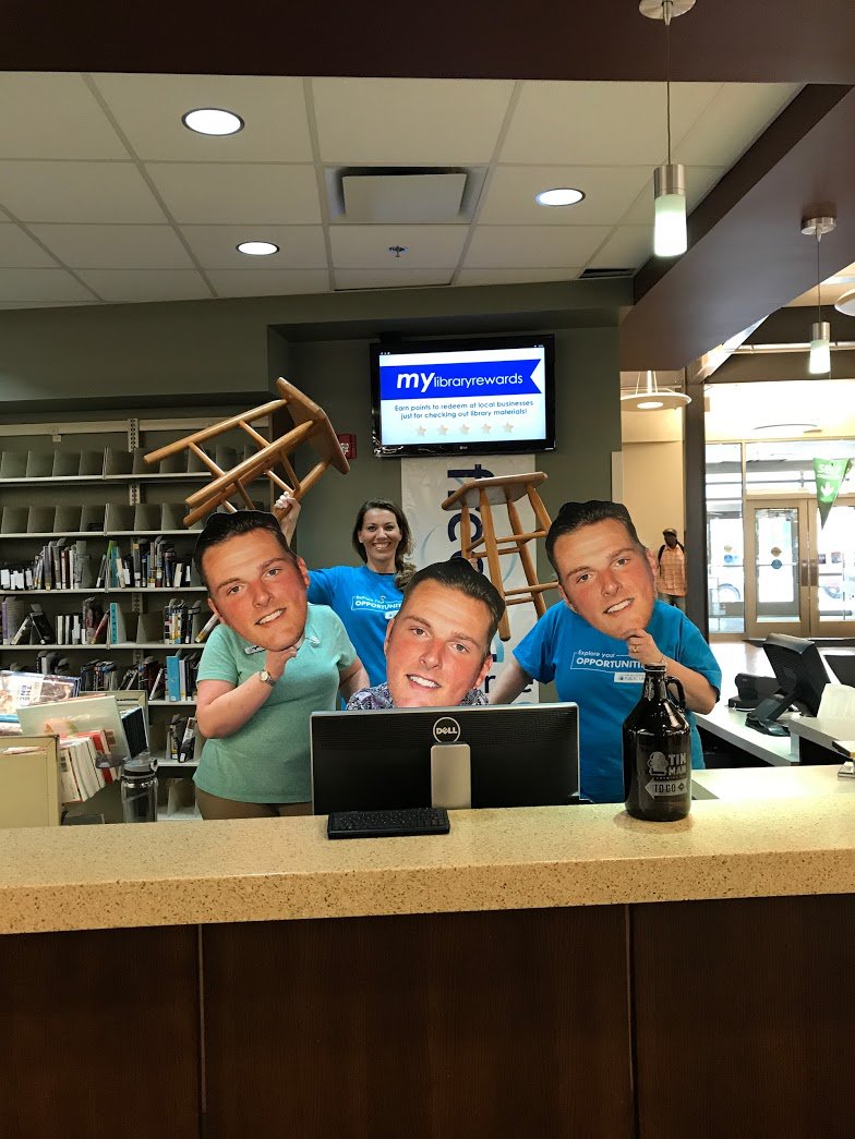 KHCPL's tweet photo. Got your attention? Call Trina 765.453.4150. #persistentlibrarian #guysontap @PatMcAfeeShow @barstoolhrtland  @khcpl @mylibraryrewards.com https://t.co/mhXOcsWOvg