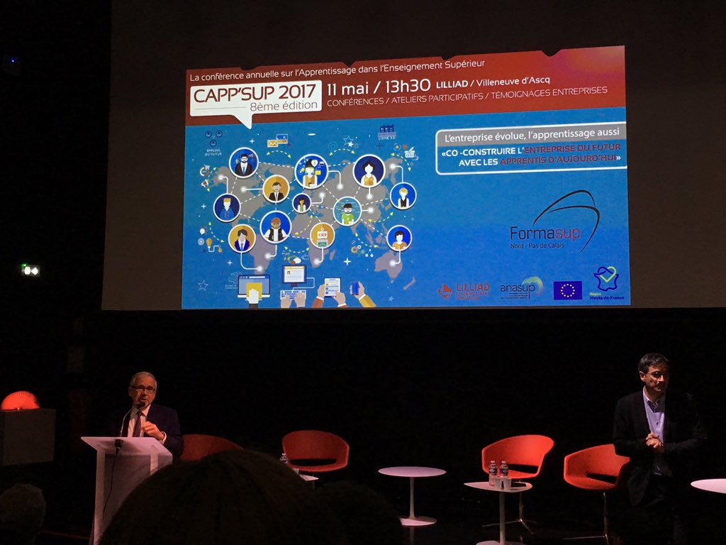 Co-construire l'entreprise du futur avec les #apprentis d'aujourd'hui. #Conférence #Cappsupp <a href="/FormasupNPC/">Formasup NPDC</a> #RH