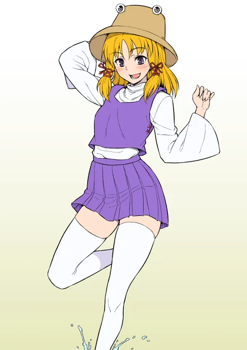 落書き 諏訪子様 