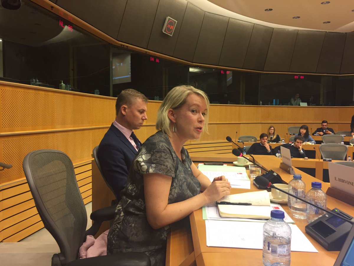 CoEDemocracy's tweet photo. "Boiling Point doc had over 700 screenings plus debates. Results are that 80% said they gained a new perspective" Elina Hirvonen #coe_wfd https://t.co/z4EQ1UndNI