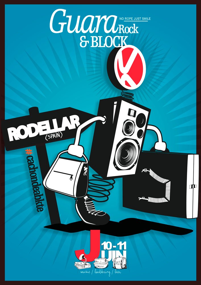 <a href="/Escalamadrid/">Escalamadrid</a>  No os perdáis la fiesta #boulder que organizamos con <a href="/ABK_company/">ABK_company</a> en Rodellar (10 y 11 de Junio) abkrocknblock.com