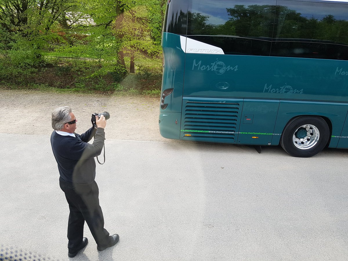 MortonsTravel04's tweet photo. You could say David is very proud of his new VDL😎 https://t.co/hldjWKkUh5