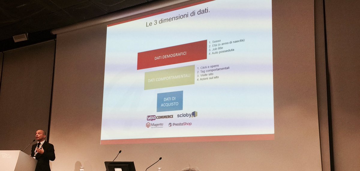 Lanciets's tweet photo. Profilazione di mail - dati da analizzare #NetcommForum https://t.co/cDpBUf70Se