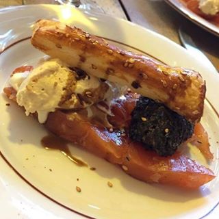 lePicotin's tweet photo. Triptyque délices
gravlax de saumon
papillotte de saumon
cheesecake
#LePicotin #Resto #Bistro #Gastronomie #Paris12e #FoodPorn https://t.co/mceLwWADmi